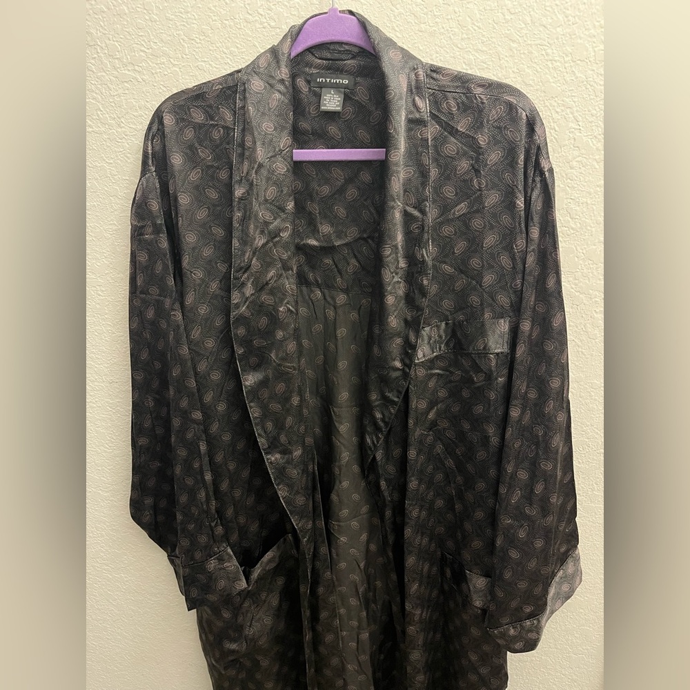 Intimo men silk robe